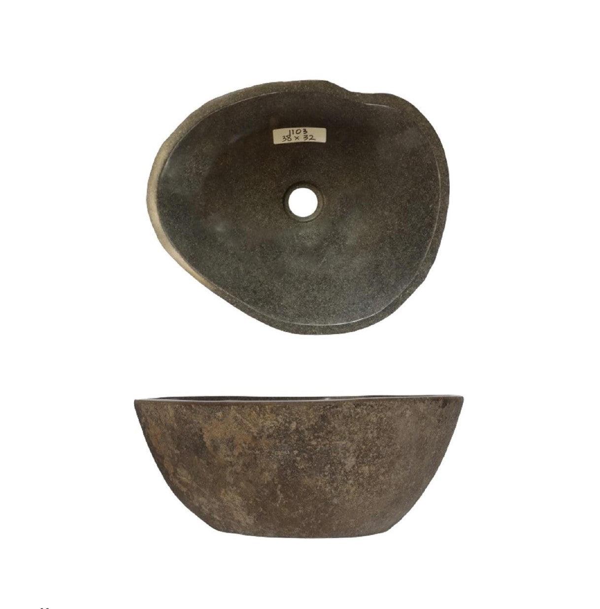 Naturstein Waschbecken 31 - 40 cm - flairando