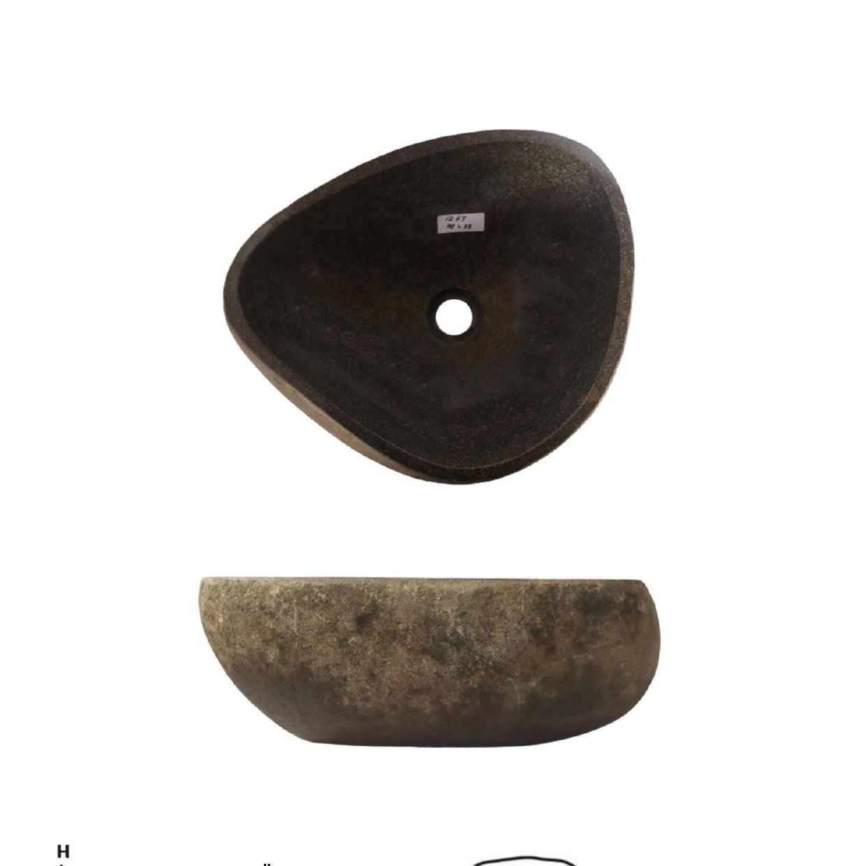 Naturstein Waschbecken 31 - 40 cm - flairando