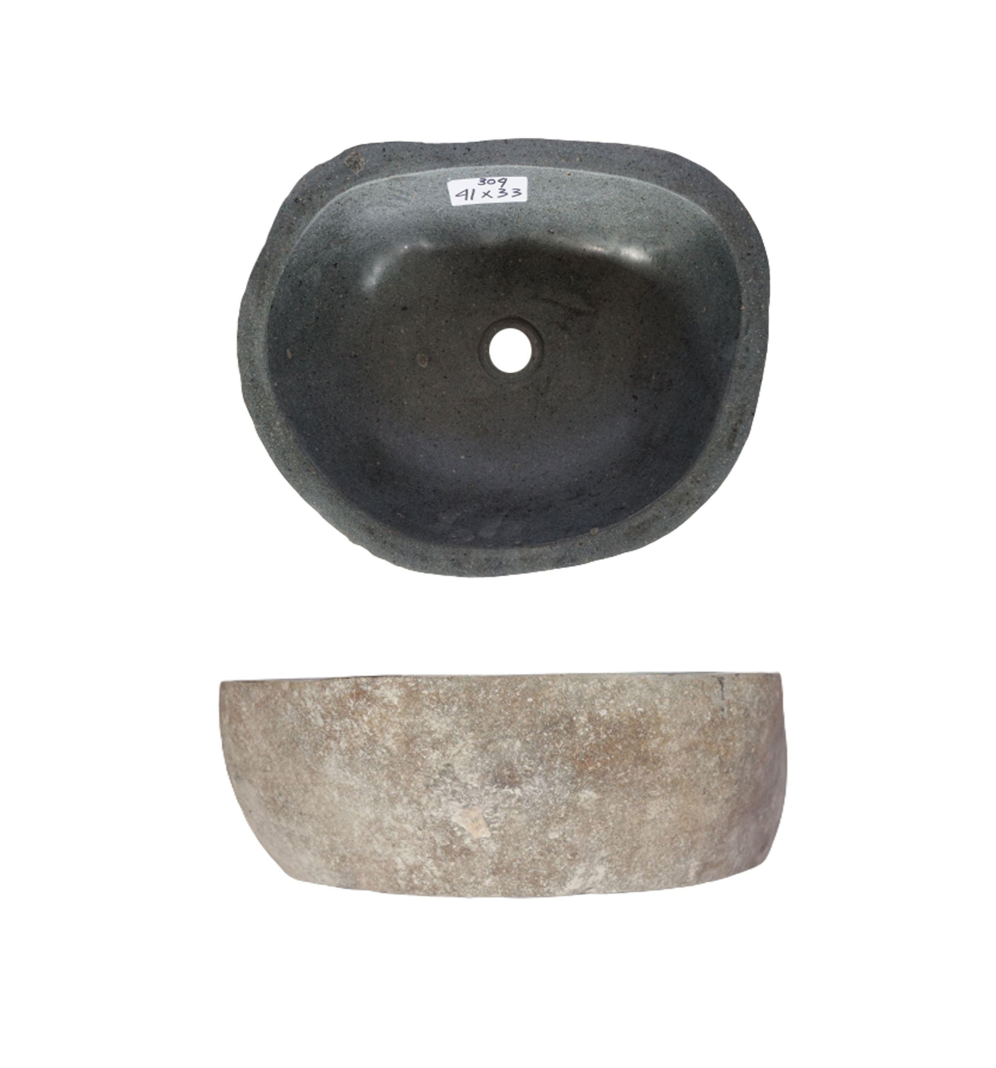 Naturstein Waschbecken 41 - 50 cm - flairando