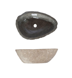 Naturstein Waschbecken 41 - 50 cm - flairando