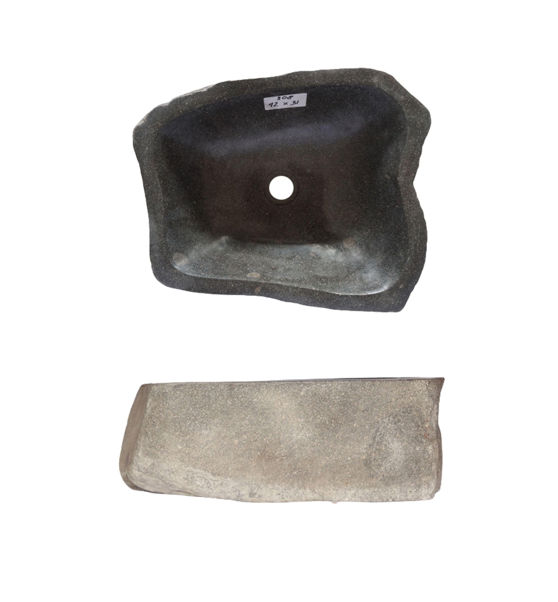 Naturstein Waschbecken 41 - 50 cm - flairando