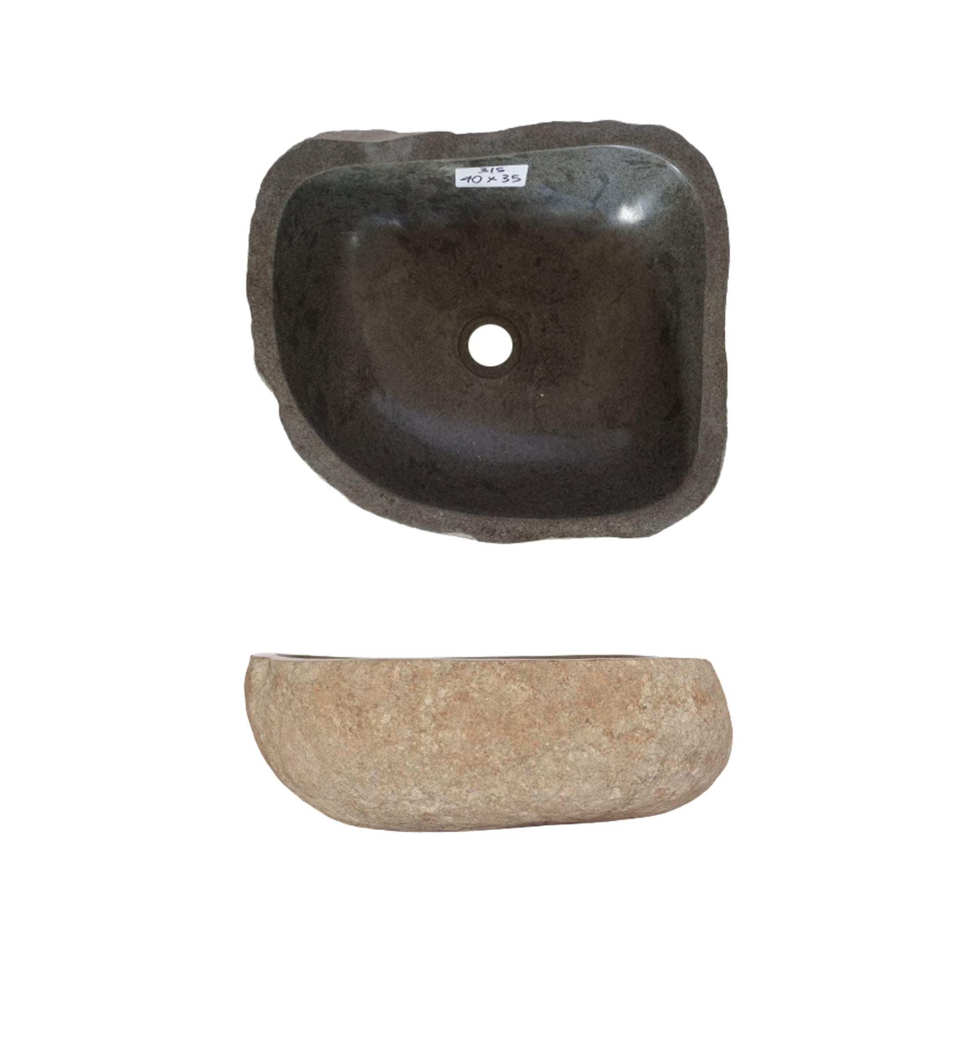 Naturstein Waschbecken 41 - 50 cm - flairando