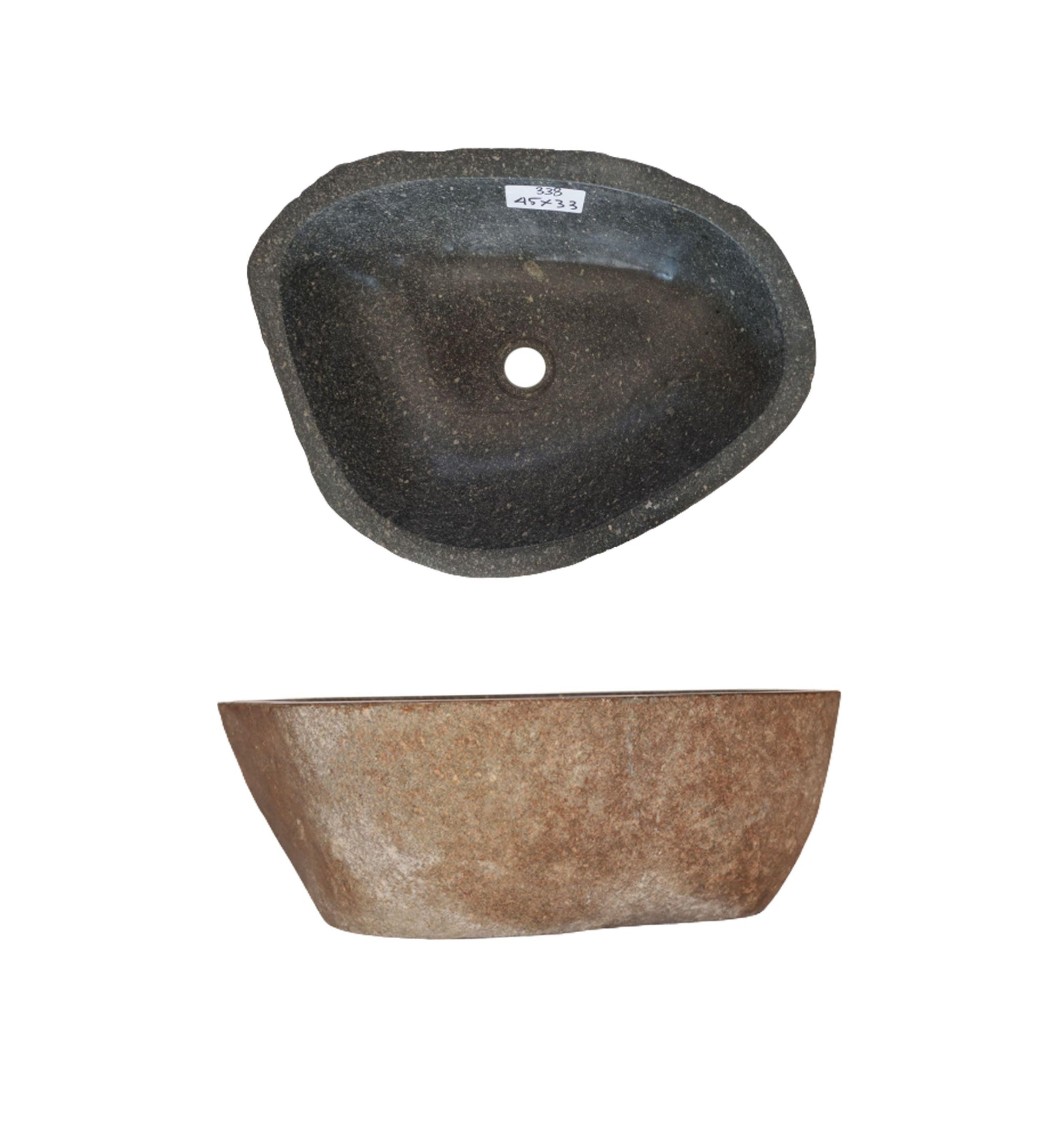 Naturstein Waschbecken 41 - 50 cm - flairando