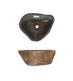 Naturstein Waschbecken 41 - 50 cm - flairando