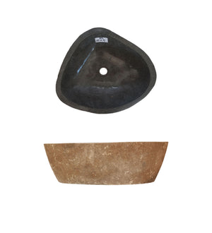Naturstein Waschbecken 41 - 50 cm - flairando