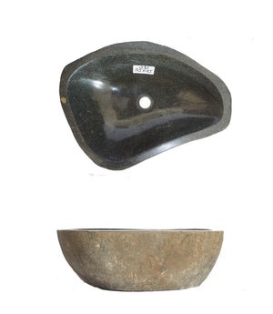 Naturstein Waschbecken 41 - 50 cm - flairando