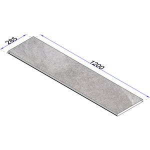 Beckenrandstein 28,5 cm breit gerundete kante