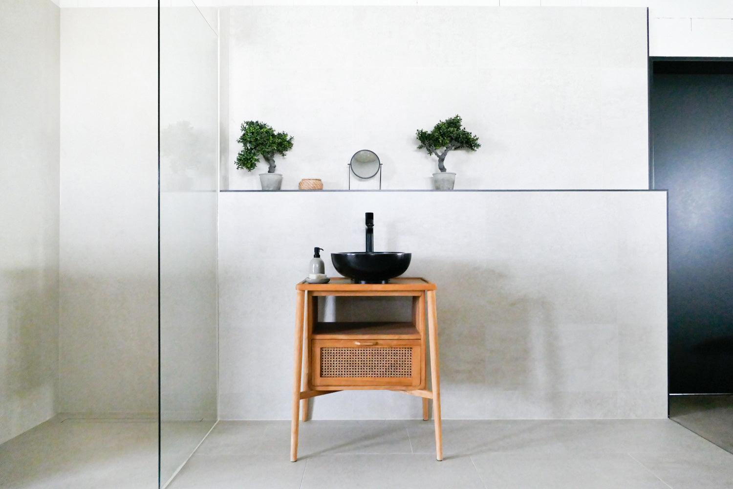 Rattanmöbel Mabel Teakholzunterschrank