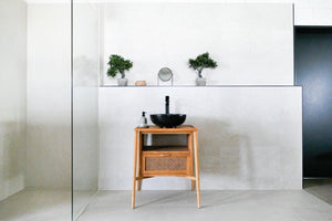 Rattanmöbel Mabel Teakholzunterschrank