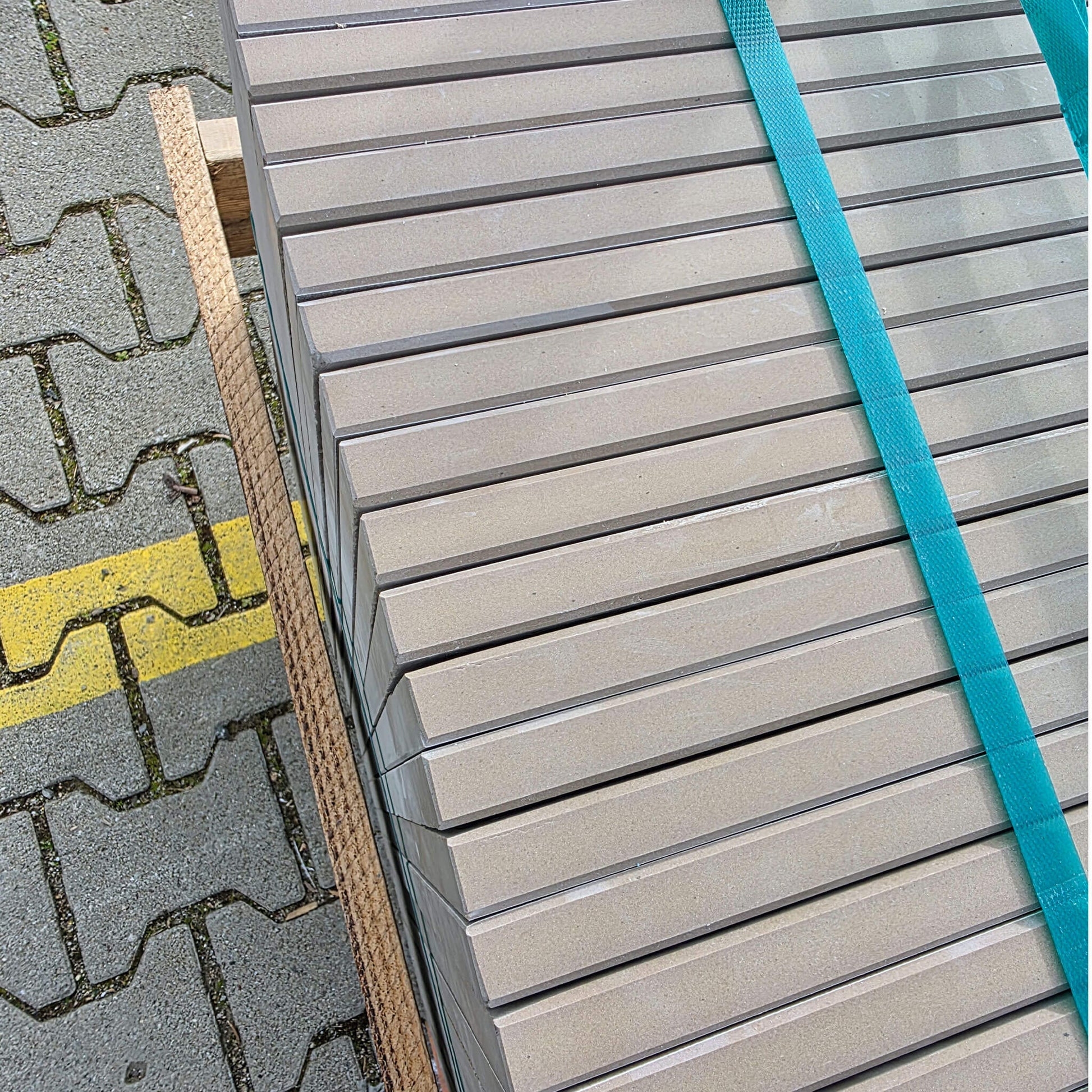 Draufsicht gefaste Kanten