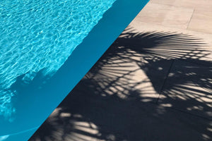 Poolrandsteine Eckplatte Radius pureto® Rio Dorato