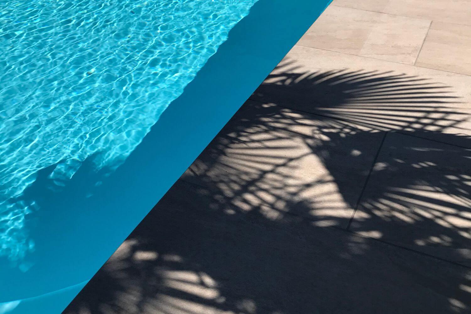 Poolrandsteine Ecke Vollmaß pureto® Rio Dorato 50x100 cm