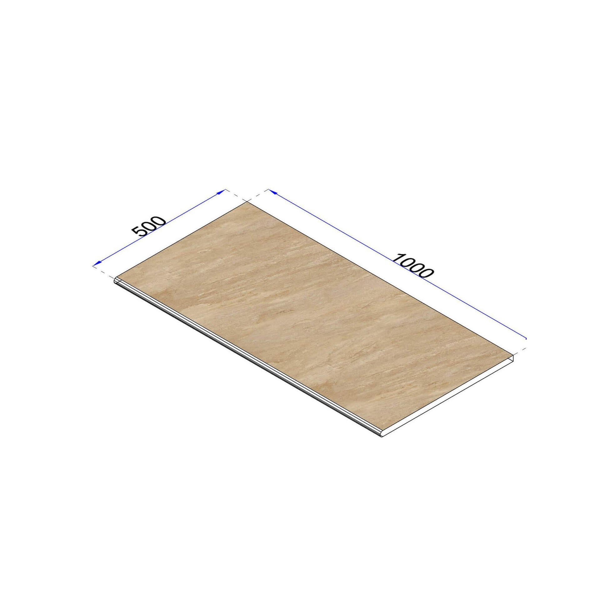 Poolumrandung Set pureto® Rio Dorato - flairando