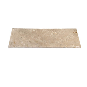 mediterrane Poolrandplatte Draufsicht Kalkstein beige