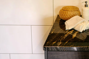 Badfliesen 30x60 cm weiß matt