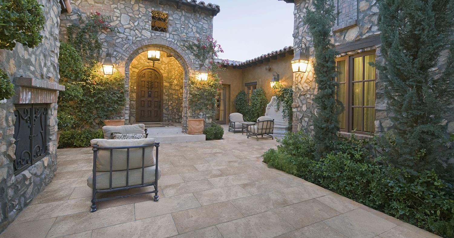 Ambiente Emperor® Bourgogne Terrassenplatten antik