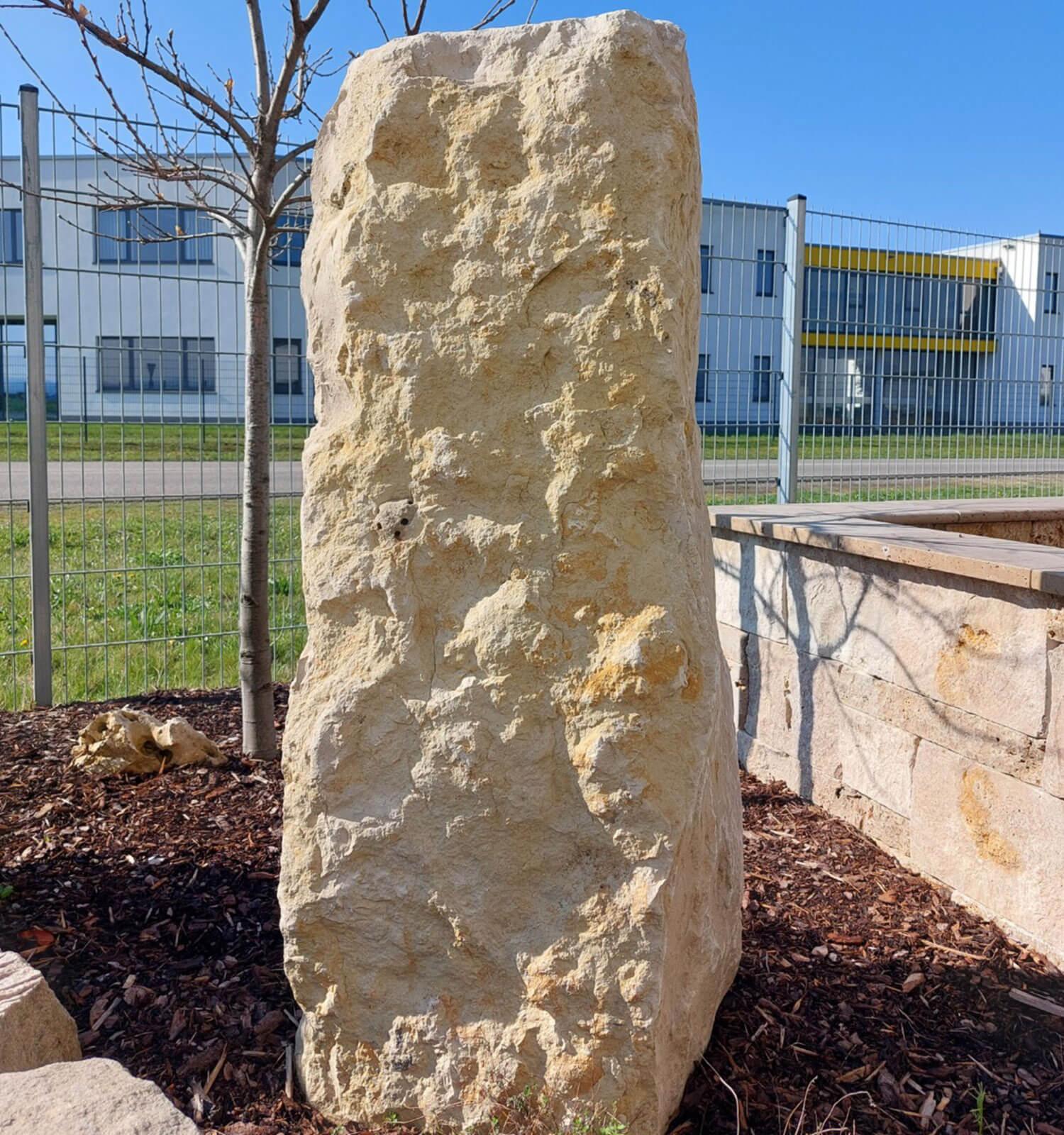 Bloc erratique Jura calcaire Allemagne