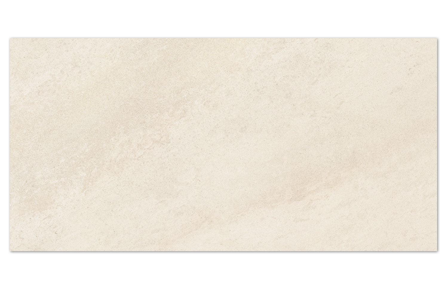 Steinoptik Fliesen Hellbeige pureto® Monaco White 37,5 x 75 cm