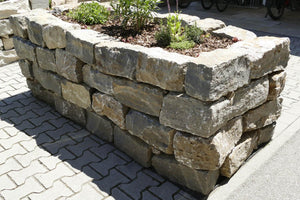 Muschelkalk Mauersteine