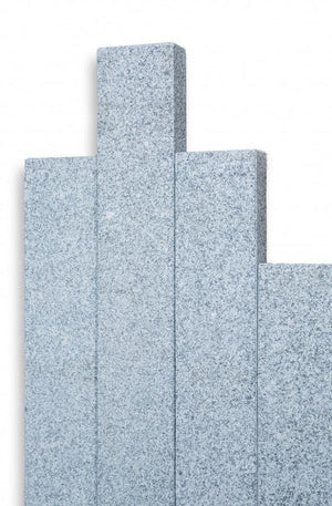 Granitstelen 25x8 cm mit gestrahlter Oberfläche