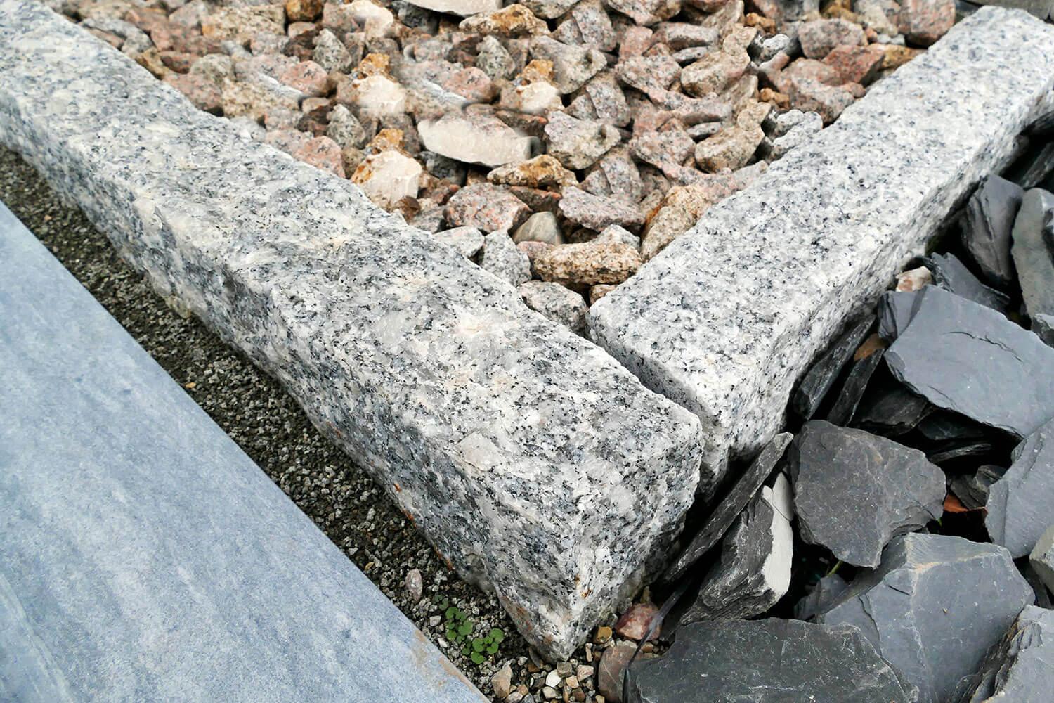Granit Beetumrandung