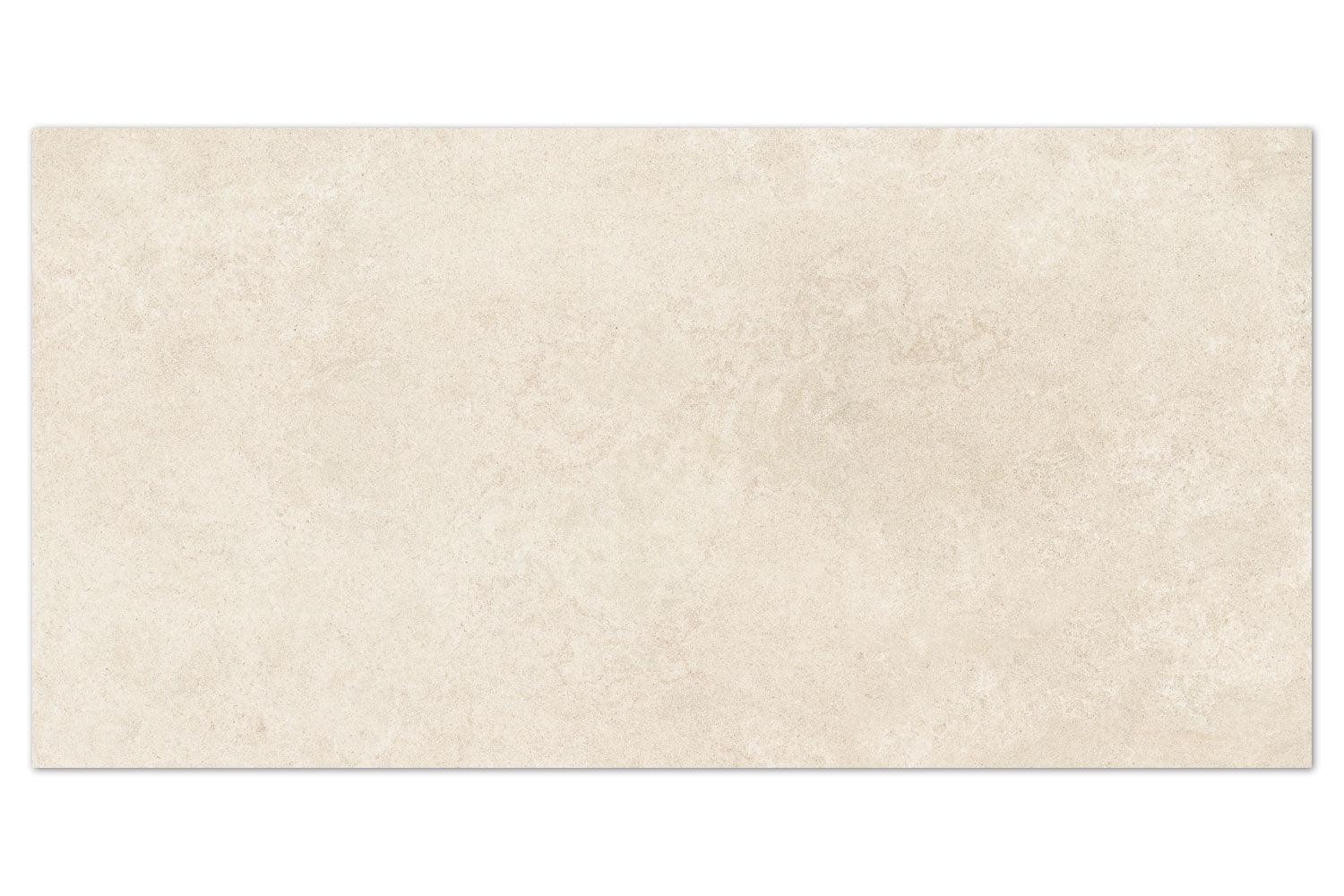 pureto® Monaco White 37,5 x 75 cm Keramikfliesen in edler Steinoptik