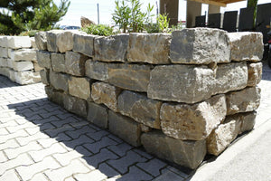 Muschelkalk Mauersteine