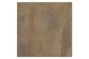 Fliesen Metalloptik pureto® Rust Brown 80x80 cm