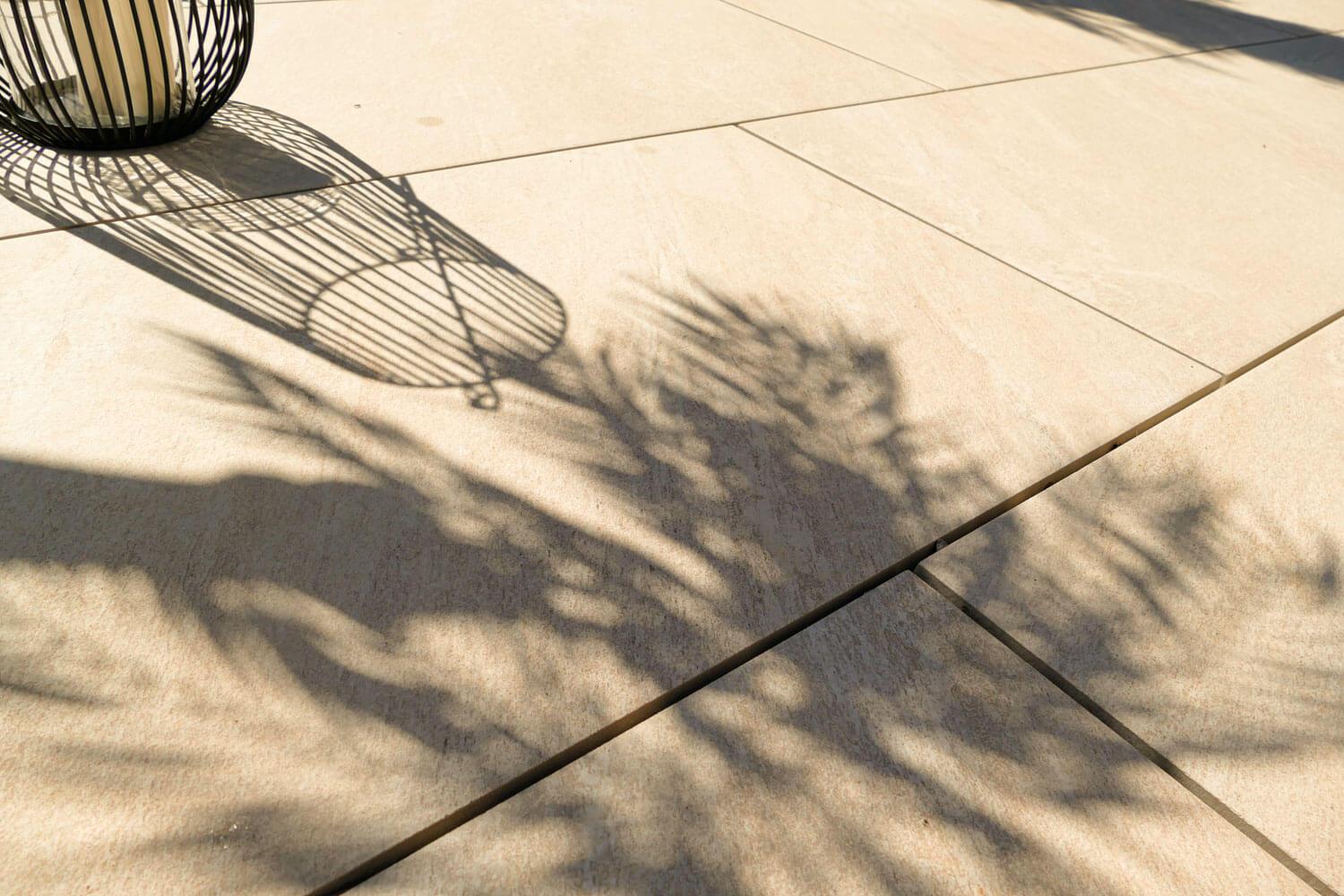 Feisnteinzeug Terrassenplatten 50x100 cm Beige