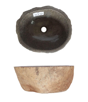 Naturstein Waschbecken 31 - 40 cm - flairando