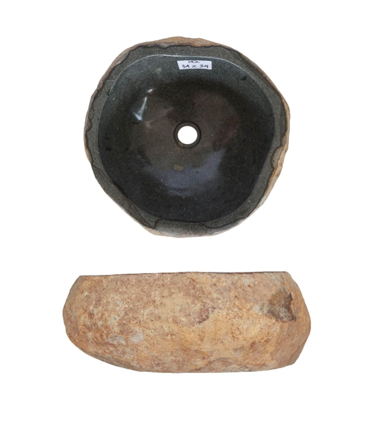 Naturstein Waschbecken 31 - 40 cm - flairando