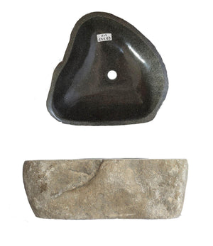 Naturstein Waschbecken 41 - 50 cm - flairando