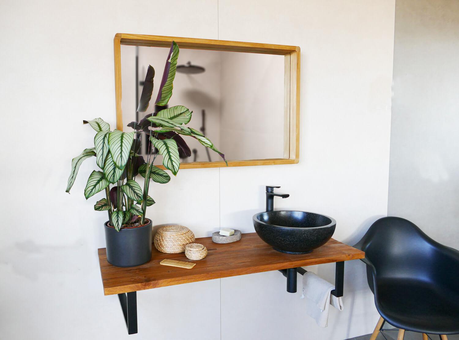 Waschbecken Set Terrazzo