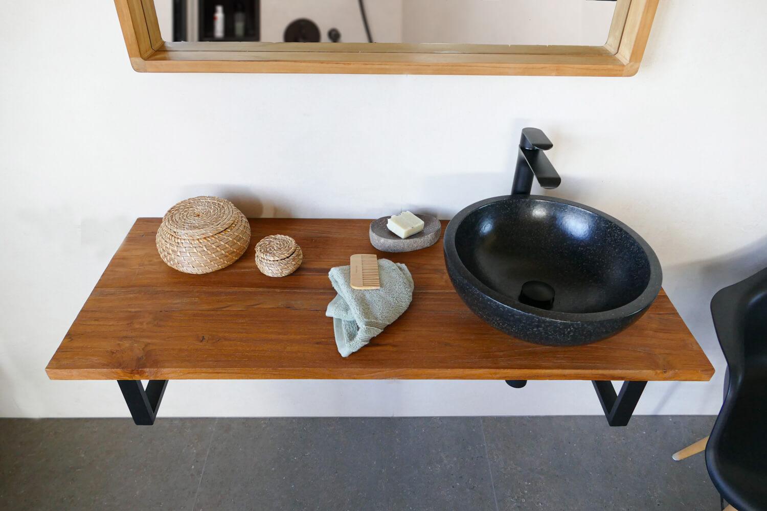 Waschbecken Set Terrazzo