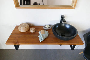 Waschbecken Set Terrazzo