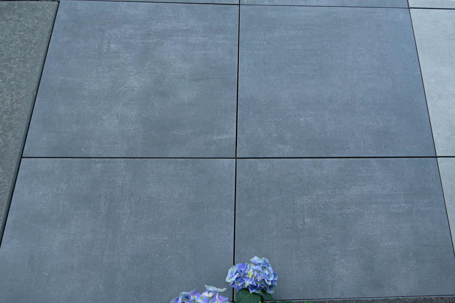 Betonoptik Keramikplatten Terrasse