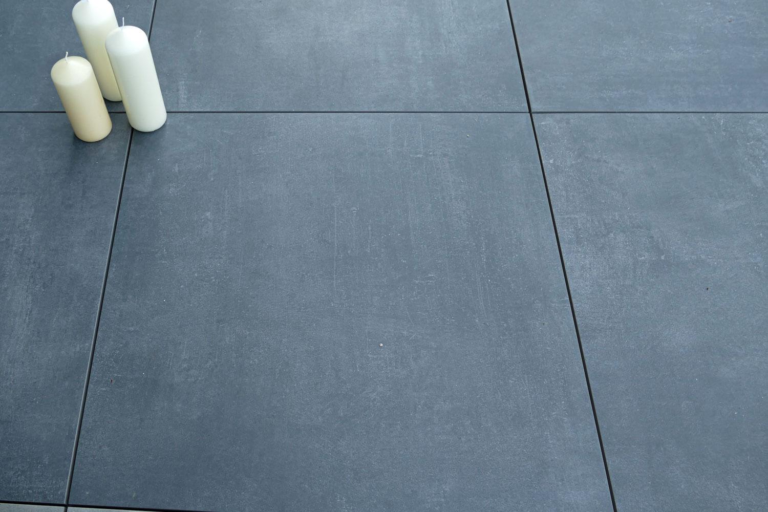 Terrassenplatten Betonoptik Anthrazit