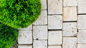 Travertin Pflastersteine