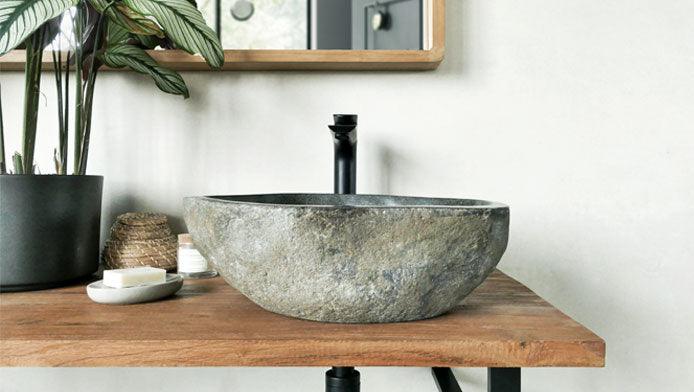 Lavabo en pierre naturelle