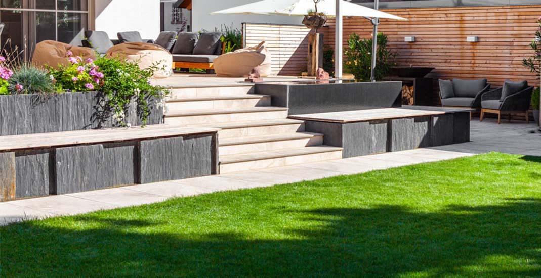 Aménagement de la terrasse