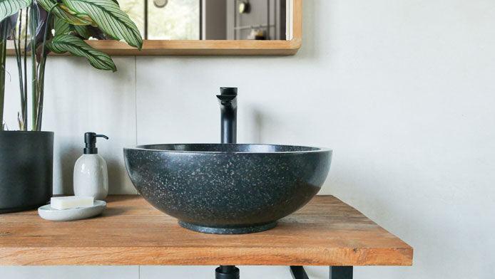 Terrazzo Waschbecken