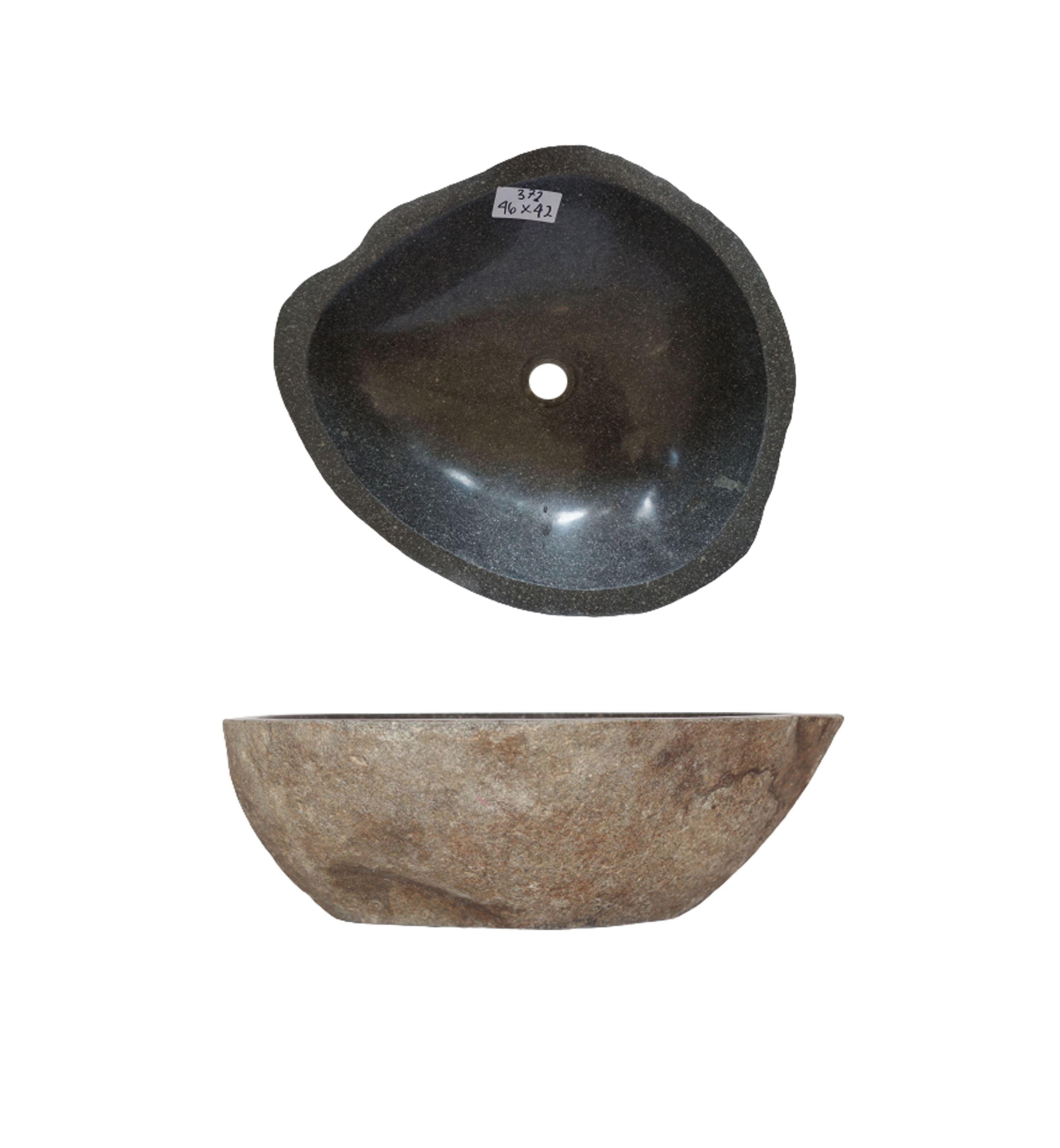 Naturstein Waschbecken 41 - 50 cm - flairando