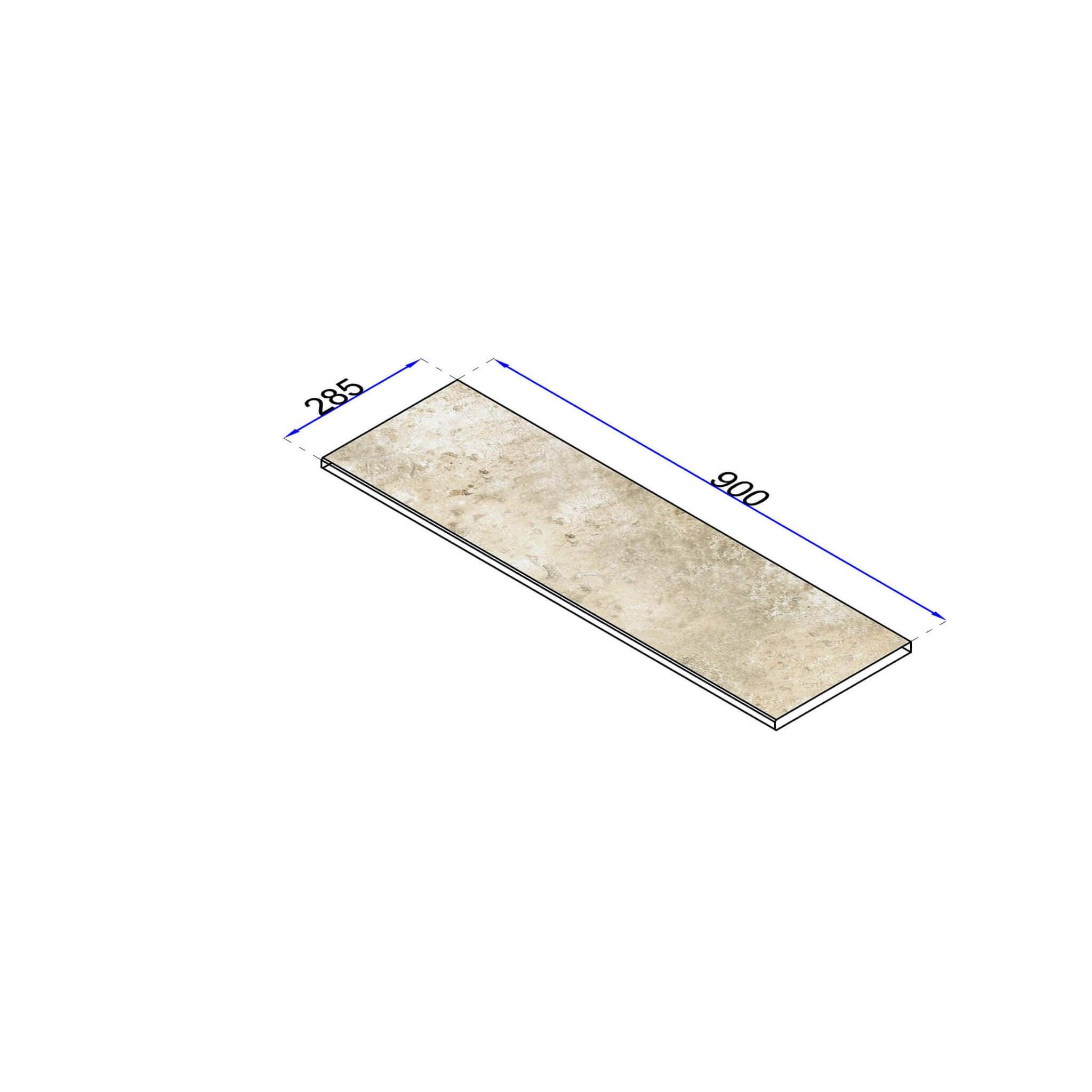 Poolrandsteine 28,5 cm pureto® Provence