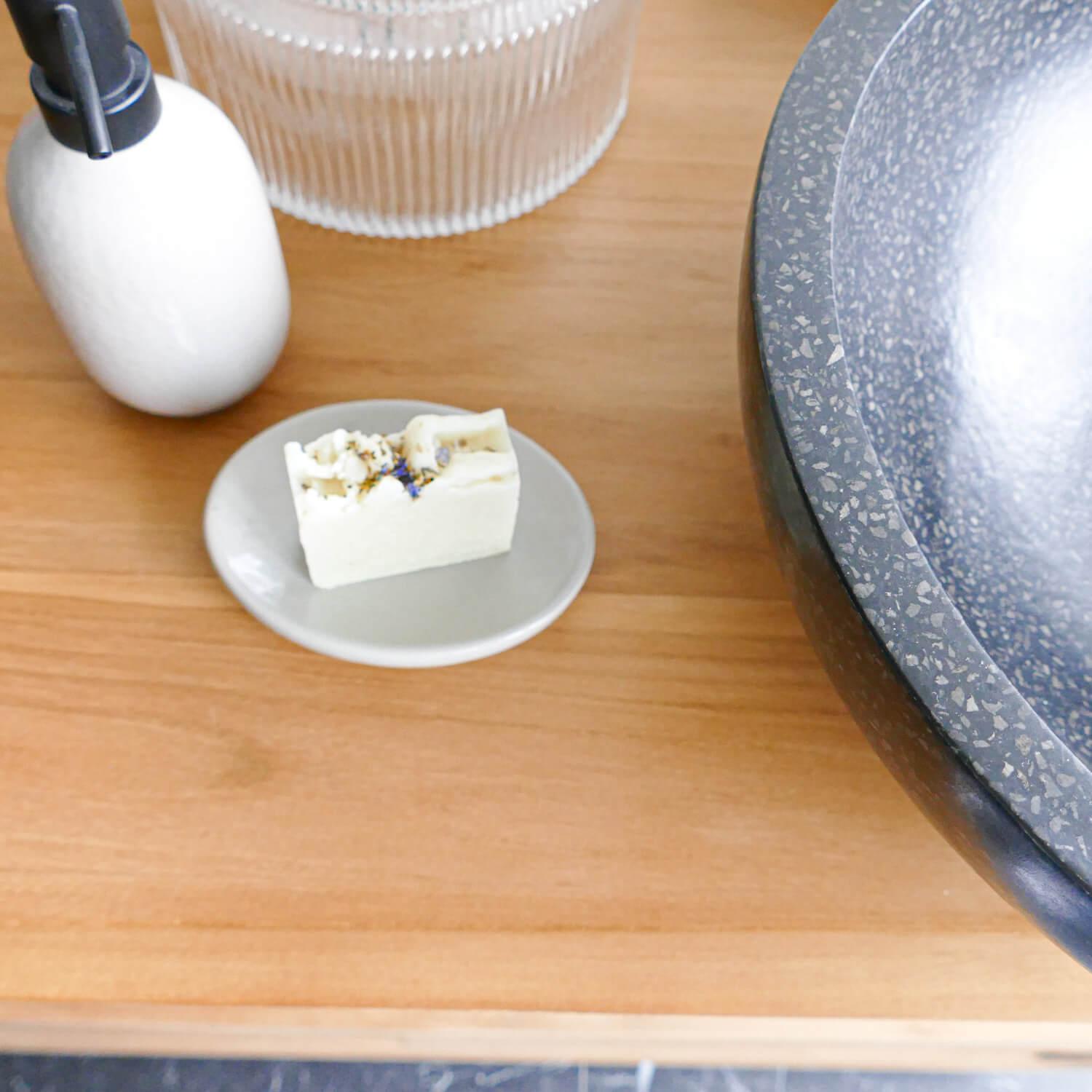 Badunterschrank Teakholz Arvid Double