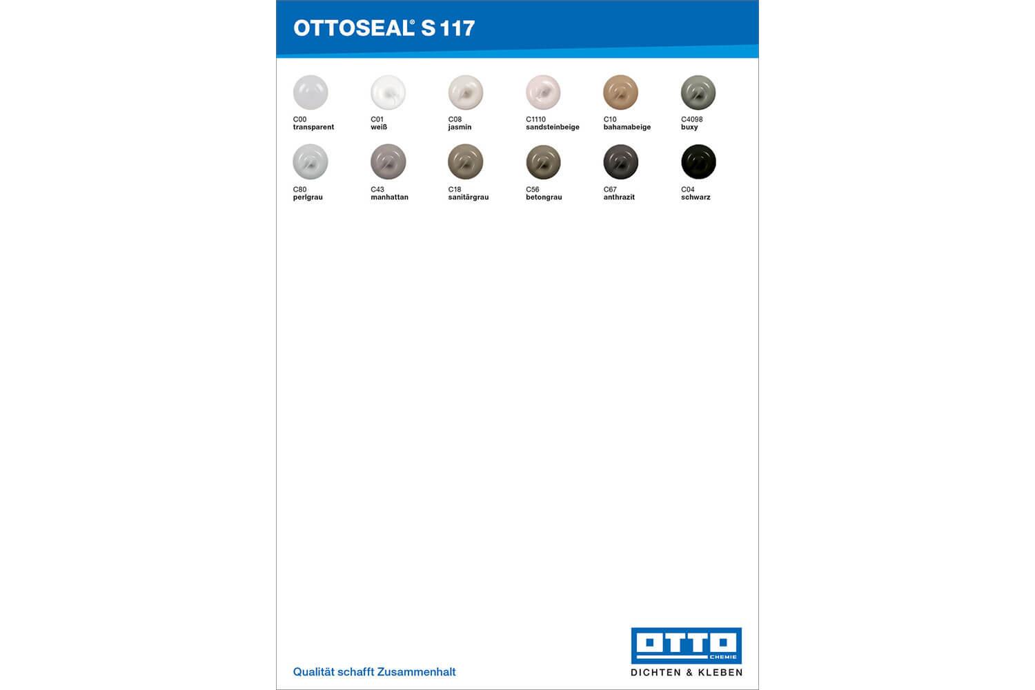 Natursteinsilikon-Ottoseal-S117-Farbpalette