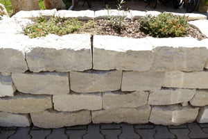 Hochbeet Mauer Dietfurter Kalkstein
