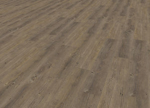 Fläche Designboden in Holzoptik Eiche dunkel