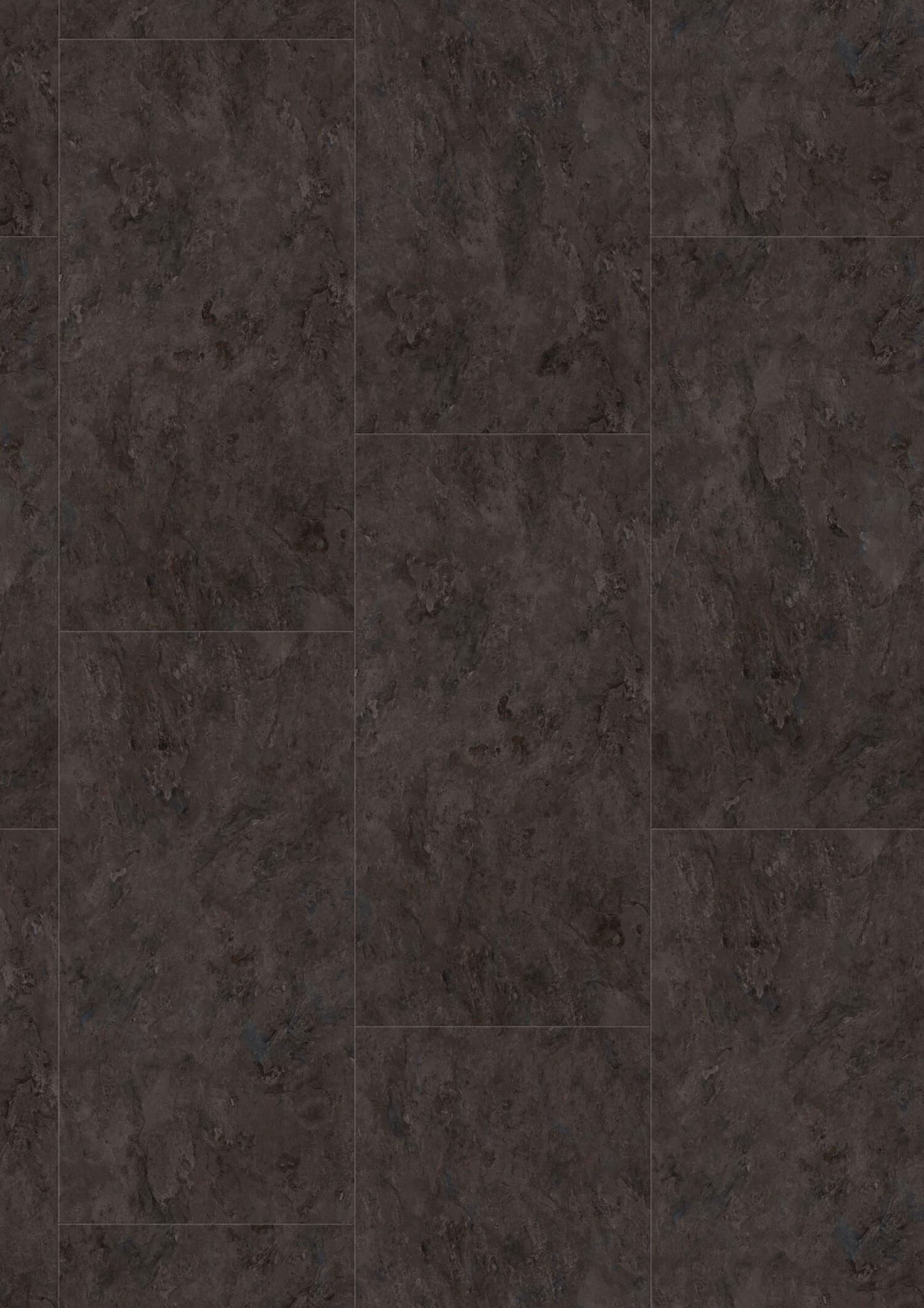 Vinylfliesen Steinoptik schwarz