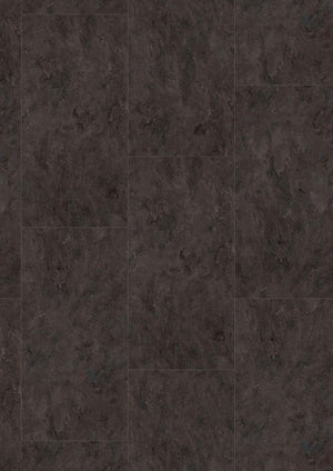 Vinylfliesen Steinoptik schwarz