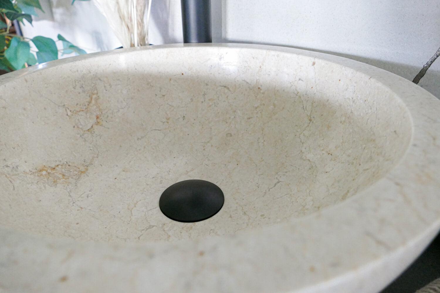 Marmor Waschbecken Beige